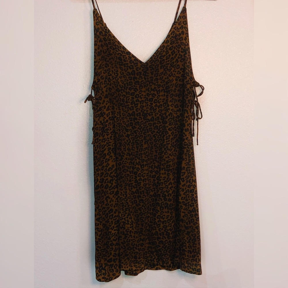 Kendall & Kylie Cheetah Print Dress